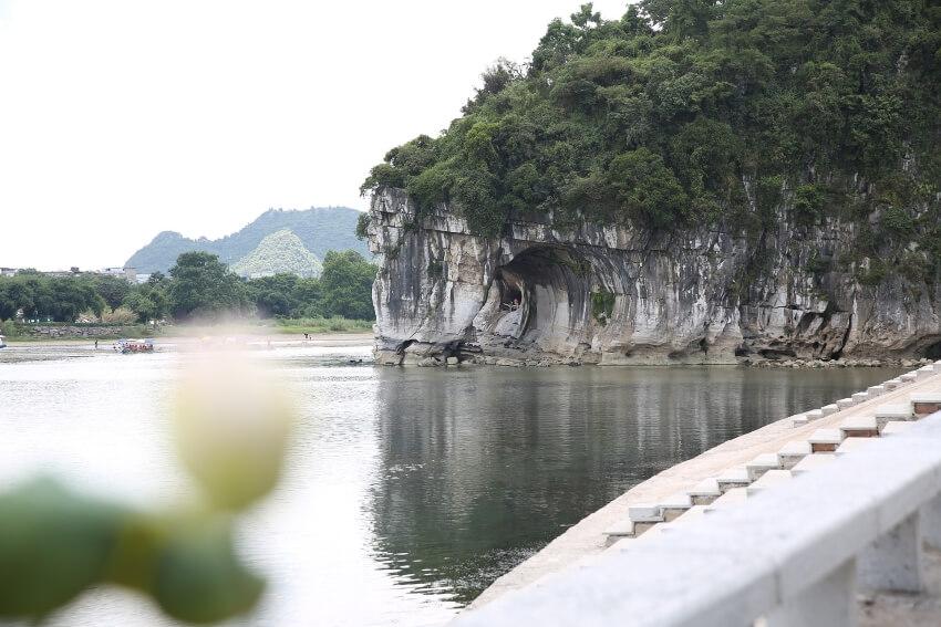 Rock Formation in The Elephant Trunk Hill, China