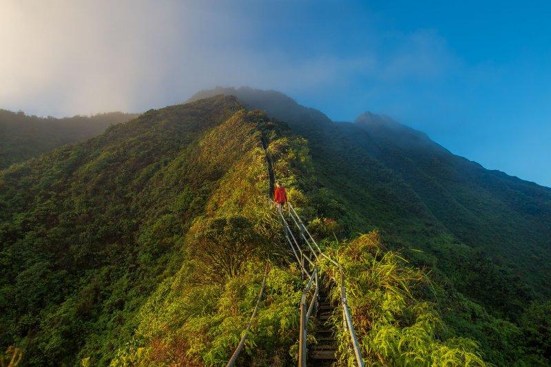 Top of Haiku Stairs