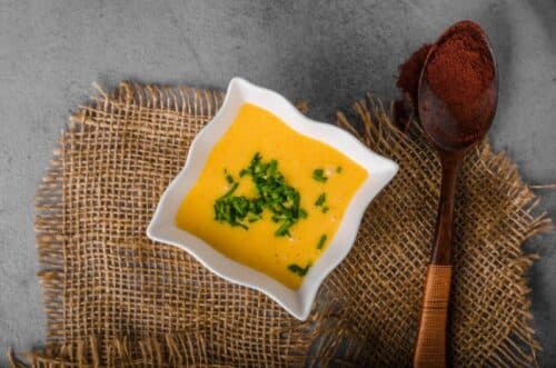 Hollandaise Sauce in a Bowl