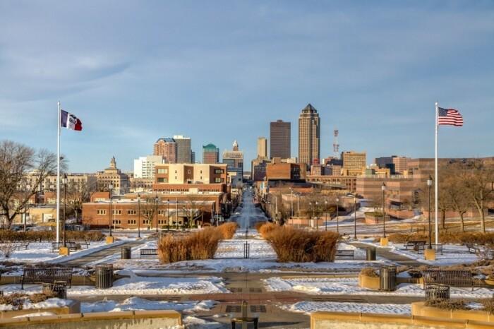 Des Moines City view