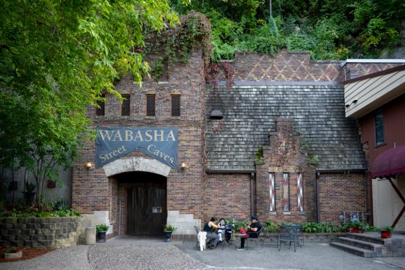 Wabasha Street Caves entrance