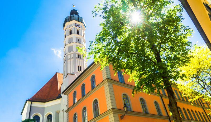 St. Jakob Parish Church in the city of Dachau