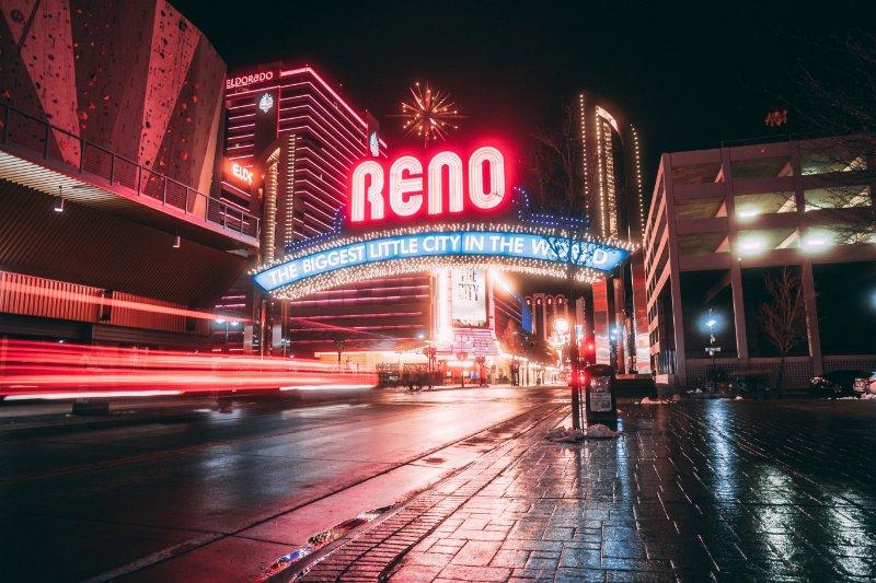 Biggest Little City in the World Sign in Reno, Nevada