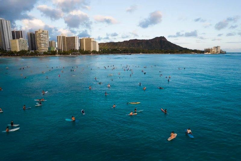 Waikiki Aerial View