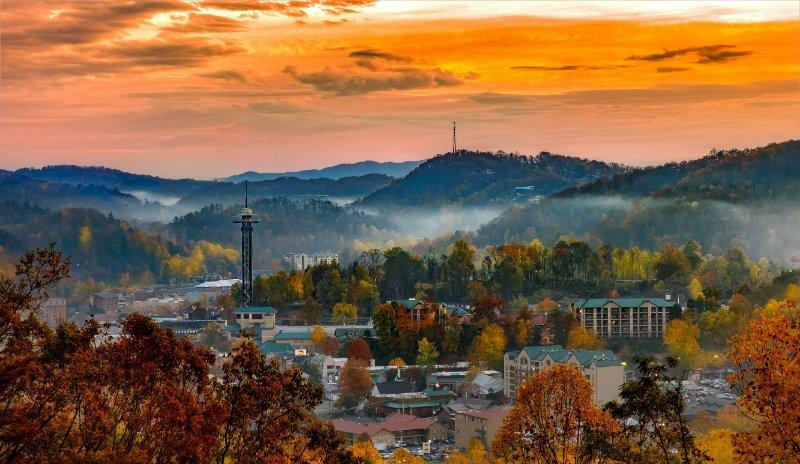 Gatlinburg Cityscape