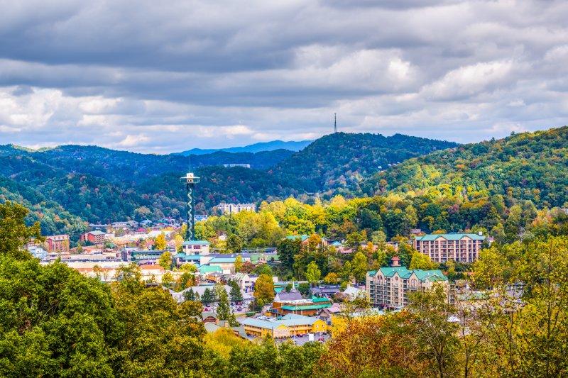 Gatlinburg Cityscape