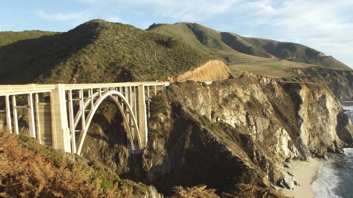 Bixby Bridge on the Pacific Coast Highway