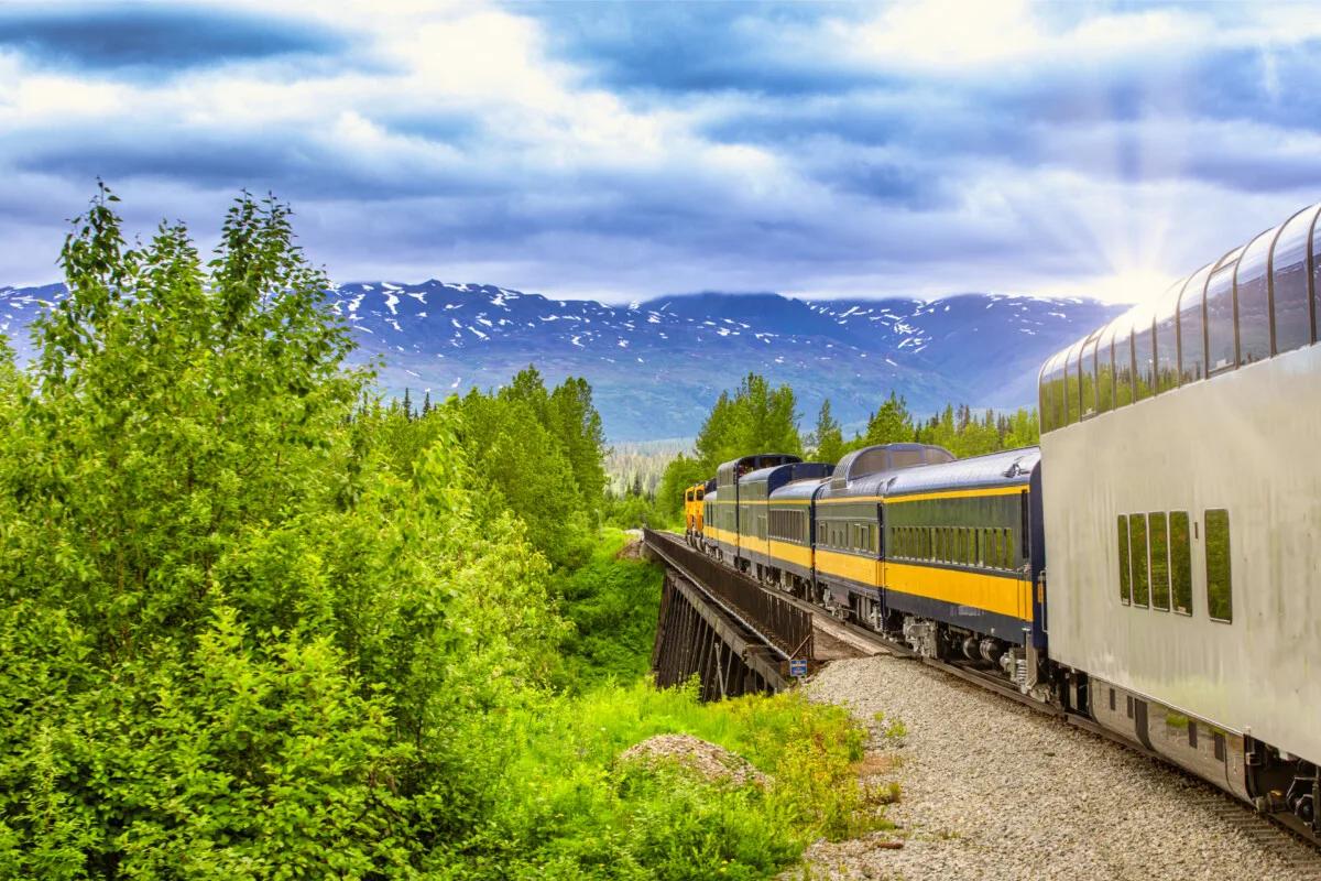 Train in Denali National Park, Alaska