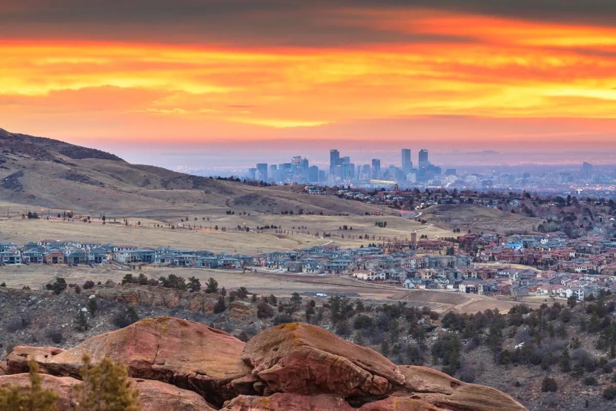 Downtown Denver, Colorado Skyline