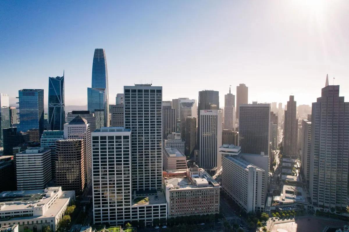 Downtown San Francisco Skyline, one of the best things to do in California