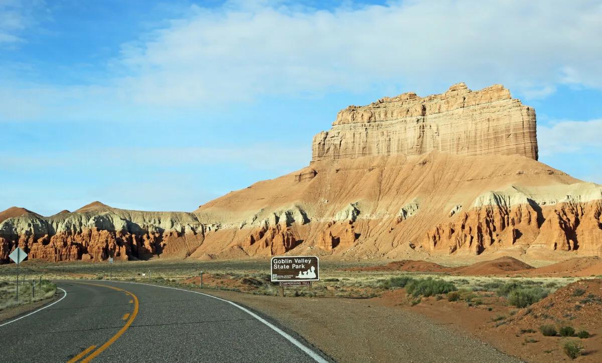 Goblin Valley State Park Sign