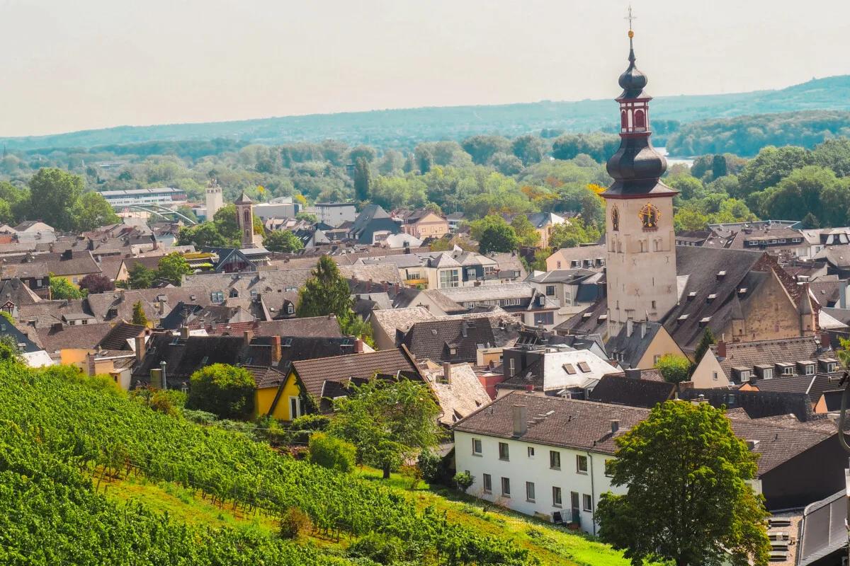 Charming Town of Rüdesheim am Rhein, Germany