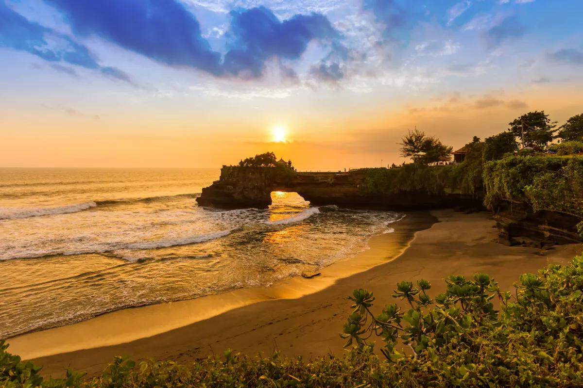 Tanah Lot Temple Beach