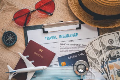 Travel Insurance Documents and Travel Necessities