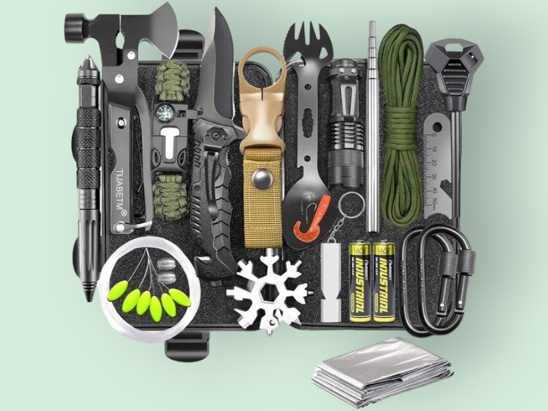 10-in-1 Survival Gear Kit
