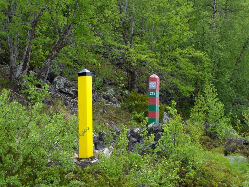 Norway and Russia Border