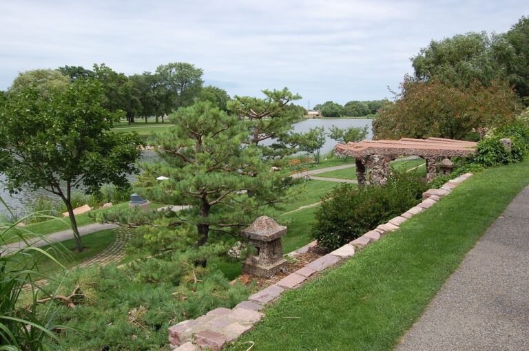 Sioux Falls South Dakota Terrace Park Japanese Gardens.