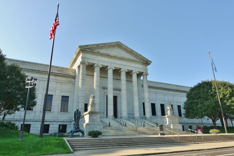 View of the Minneapolis Institute of Art, a fine art museum located in the Whittier neighborhood of Minneapolis, Minnesota