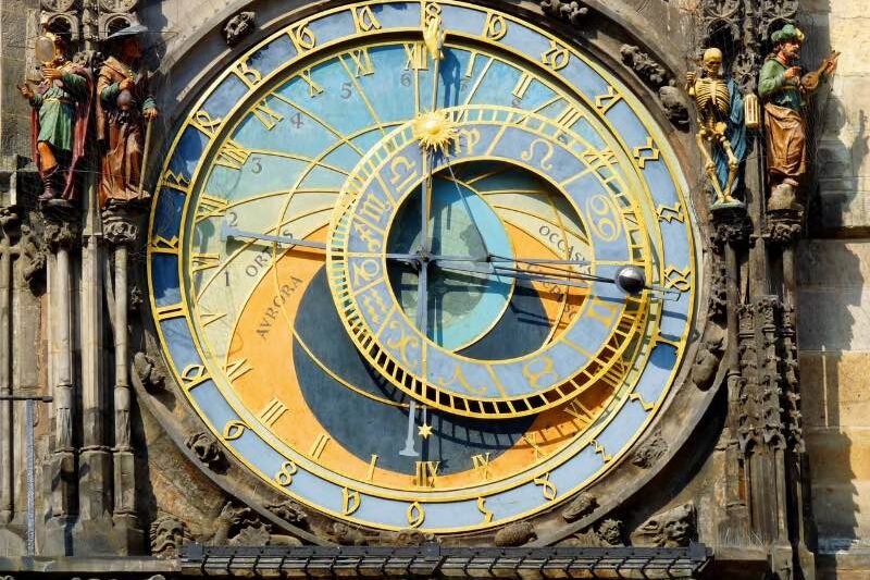a closer look at the Prague Astronomical Clock