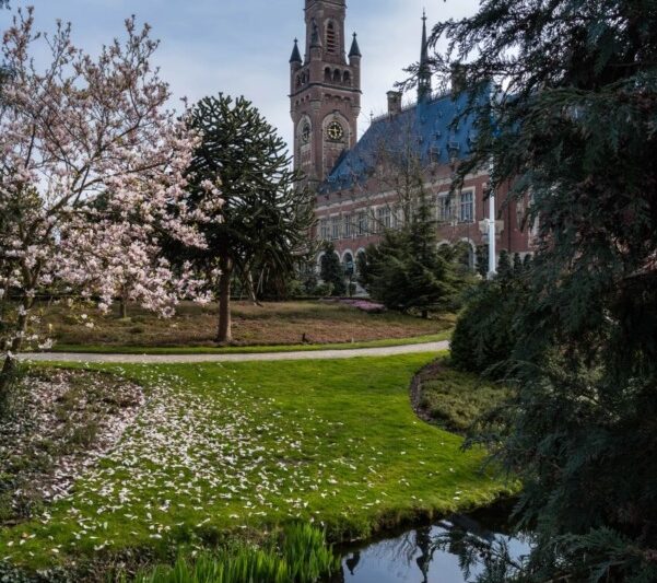 Tower and the Garden of Peace Palace