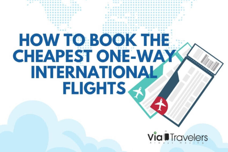How to Book the Cheapest One-Way International Flights