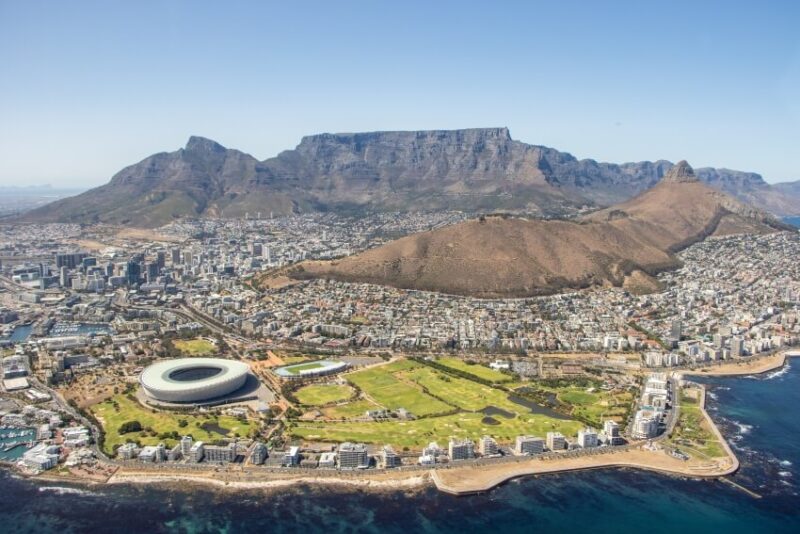 Aerial View of Cape Town