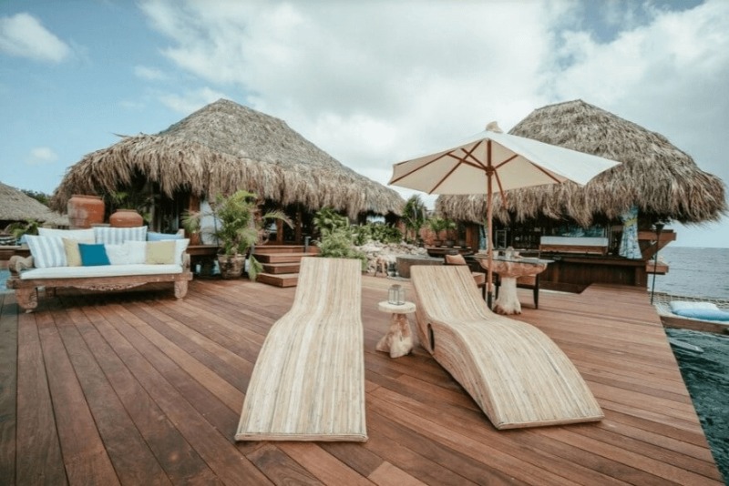 A luxurious oceanfront villa in Aruba with stunning views.