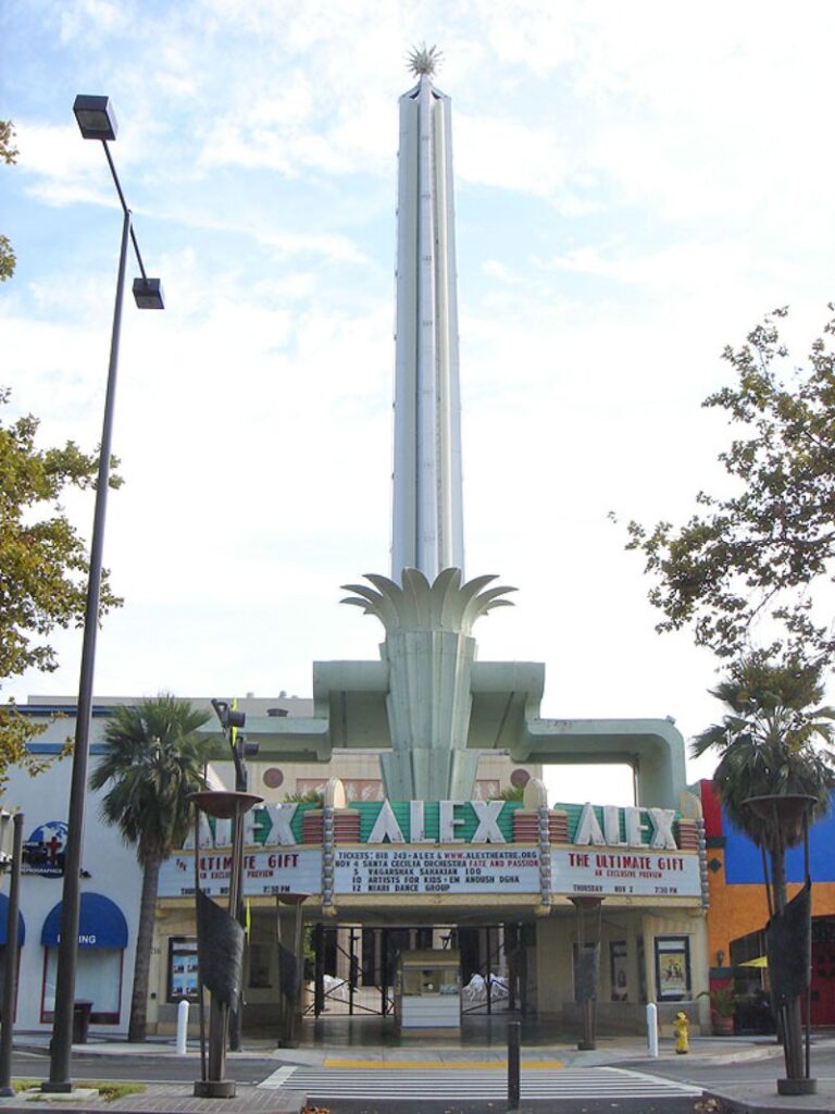 Entrance of Alex Theatre