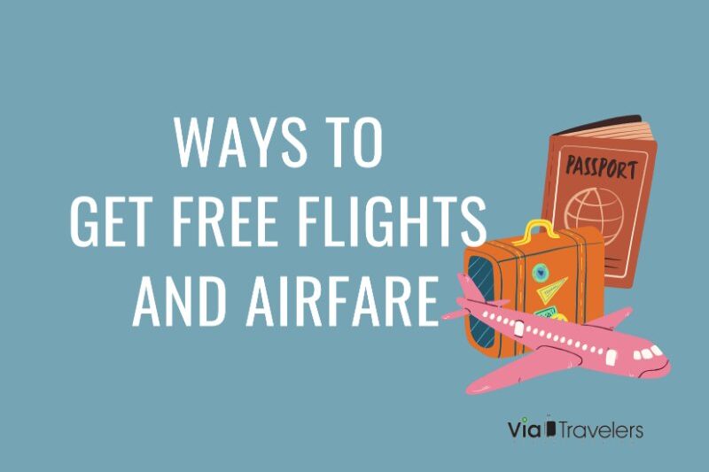 12 Ways to Get Free Flights and Airfare