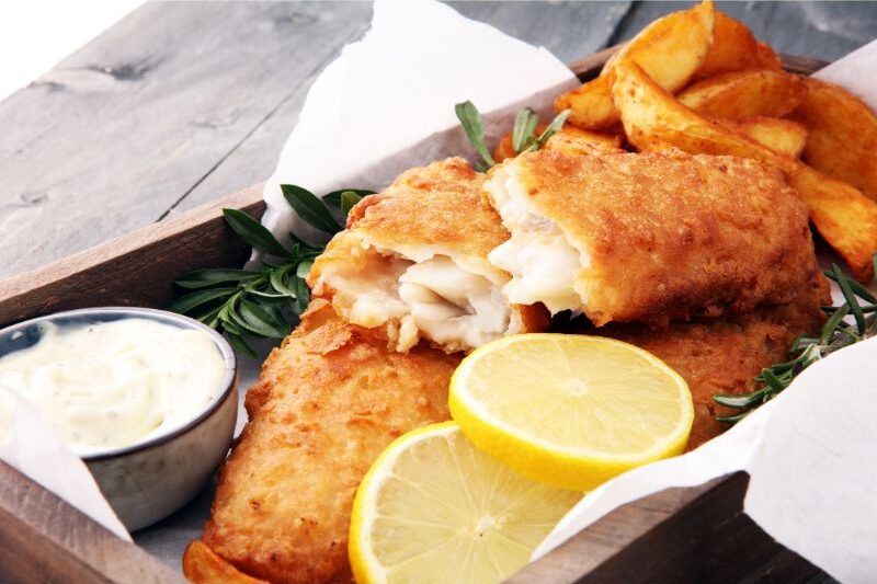 Plate of Fish Fry