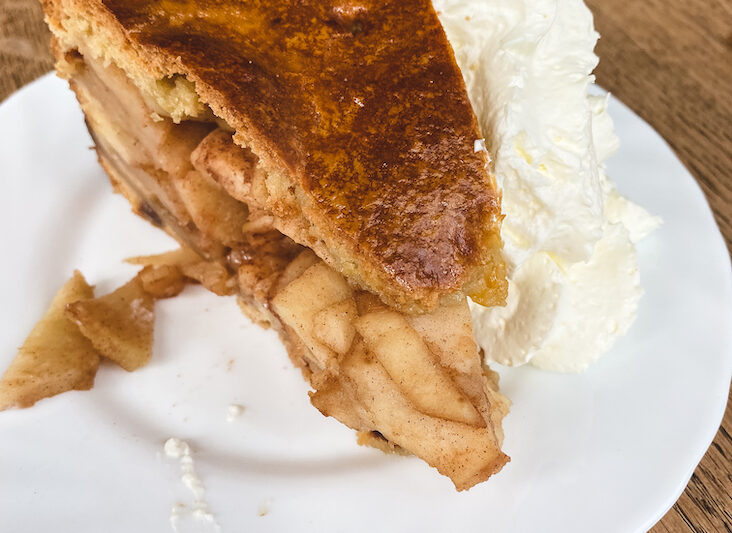 Dutch Apple Pie from Café 't Papeneilend, Amsterdam