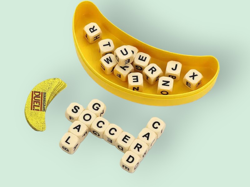 Bananagrams Duel: Ultimate 2 Player Travel Game