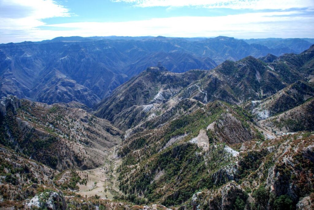 Barranca del Cobre Panoramic Train View