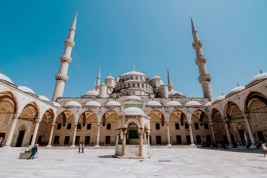 Blue Mosque Sultan Ahmed Istanbul Architecture