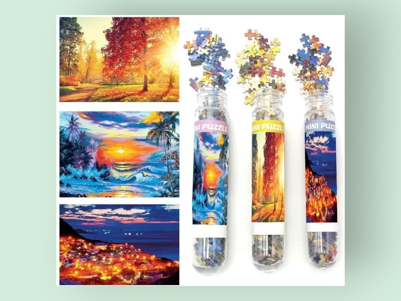 Mini puzzles for travel and leisure - CHengQiSM