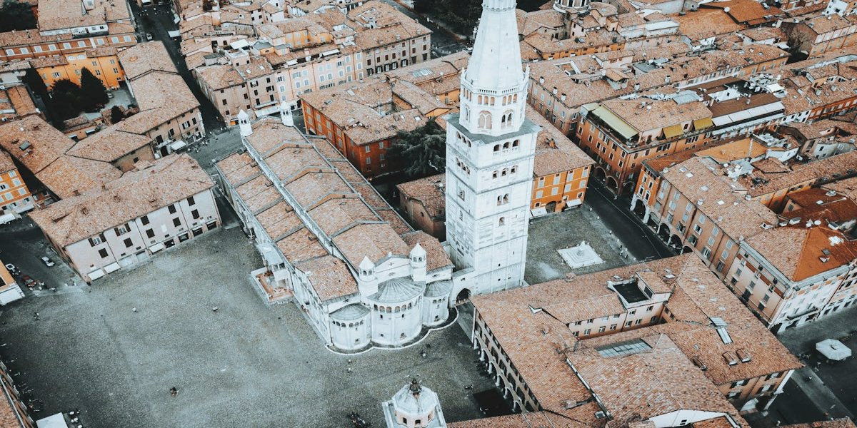 Cathedral in Middle of Old Town
