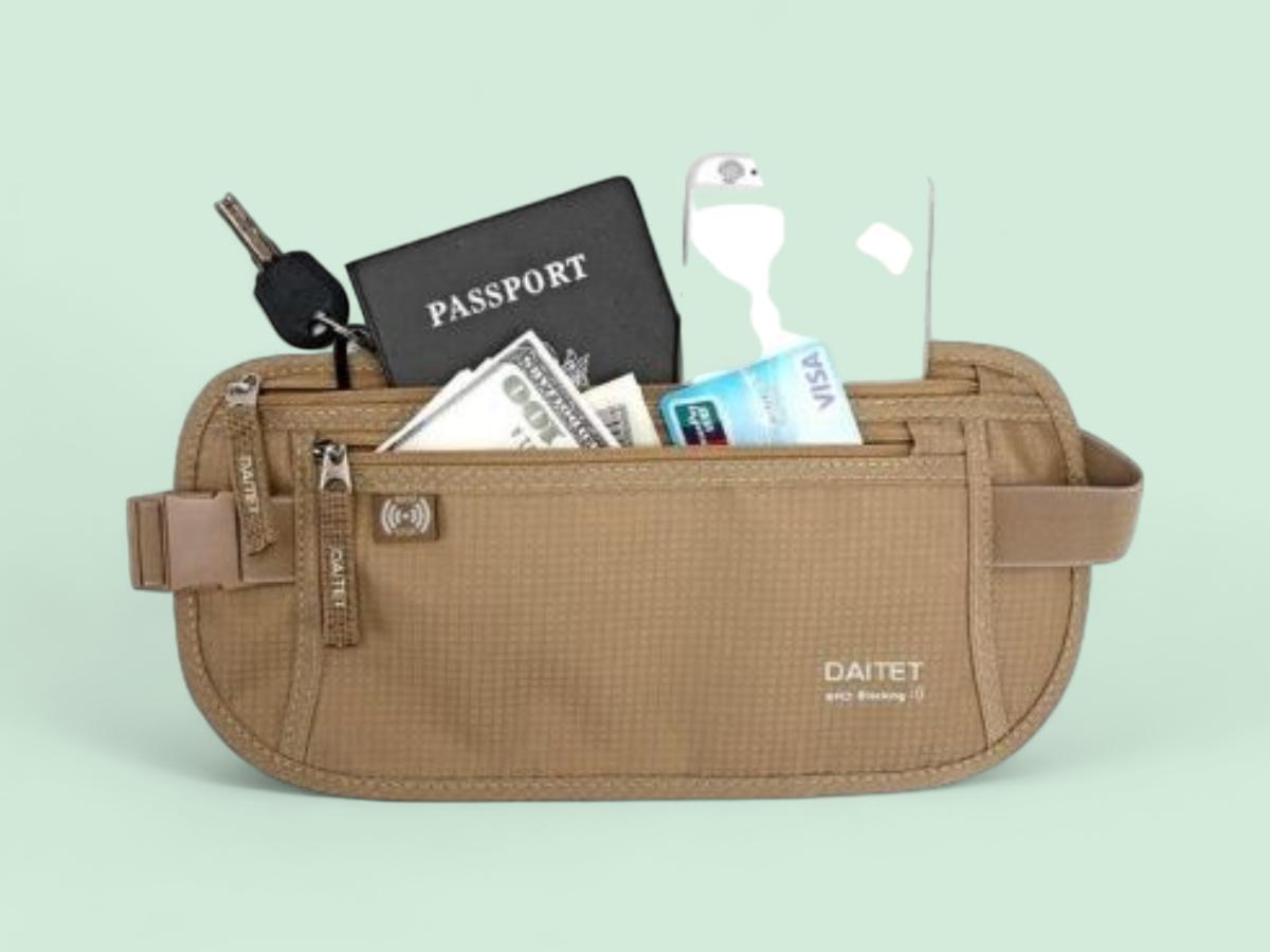 DAITET Travel Money Belt-green.jpg