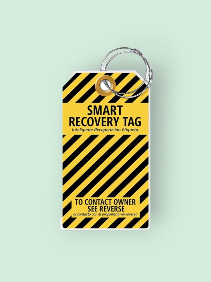 Dynotag® Web Enabled PROTAGZ™ Luggage Tag