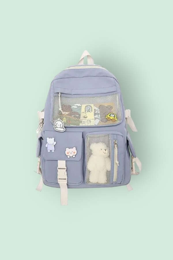 Eagerrich Kawaii Backpack With Cute Pin Accessories