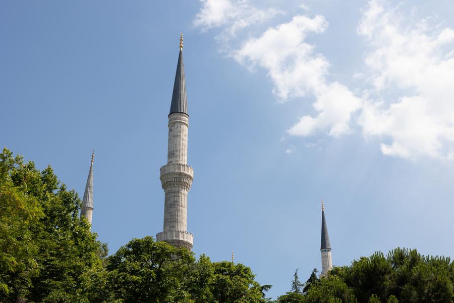 Elegant Minarets of Sultan Ahmed Mosque