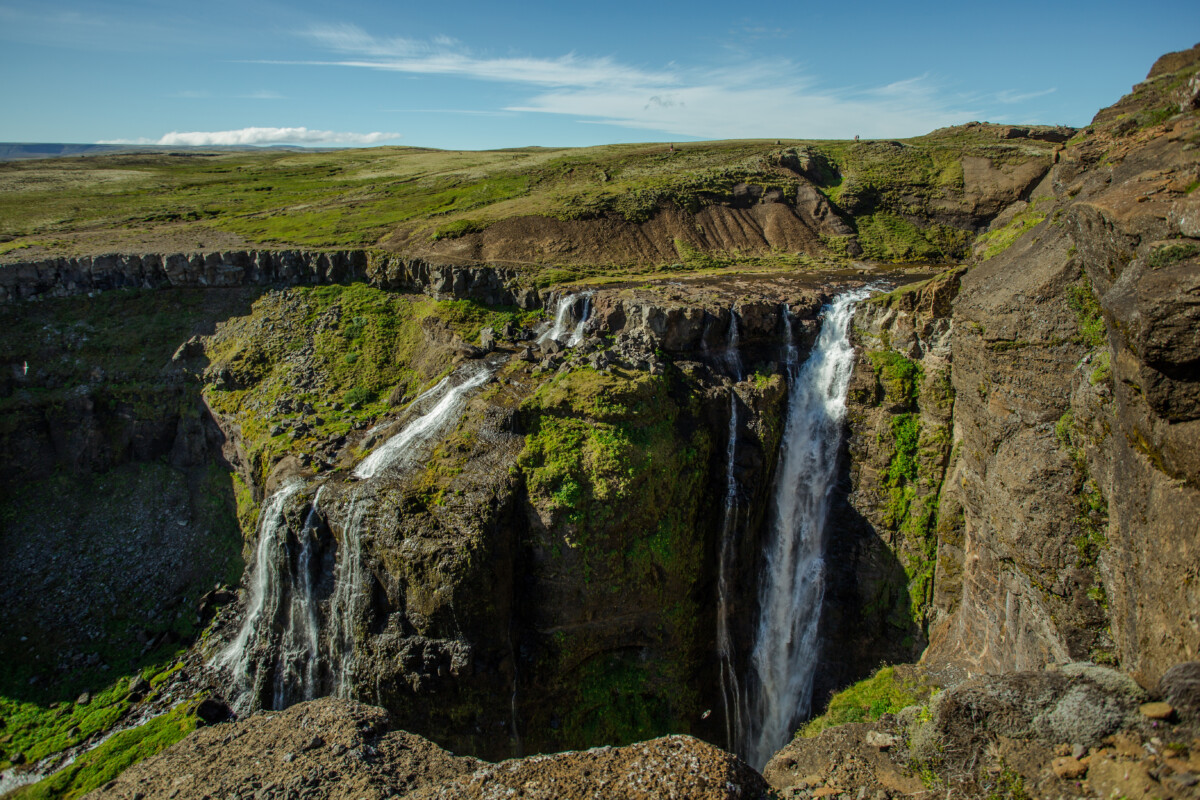 Glymur Waterfall, Iceland.
