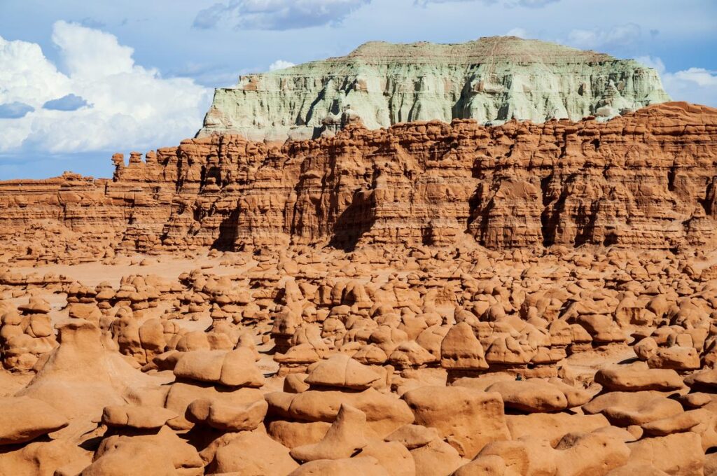 Goblin Valley Hoodoos and Cliffs, Utah