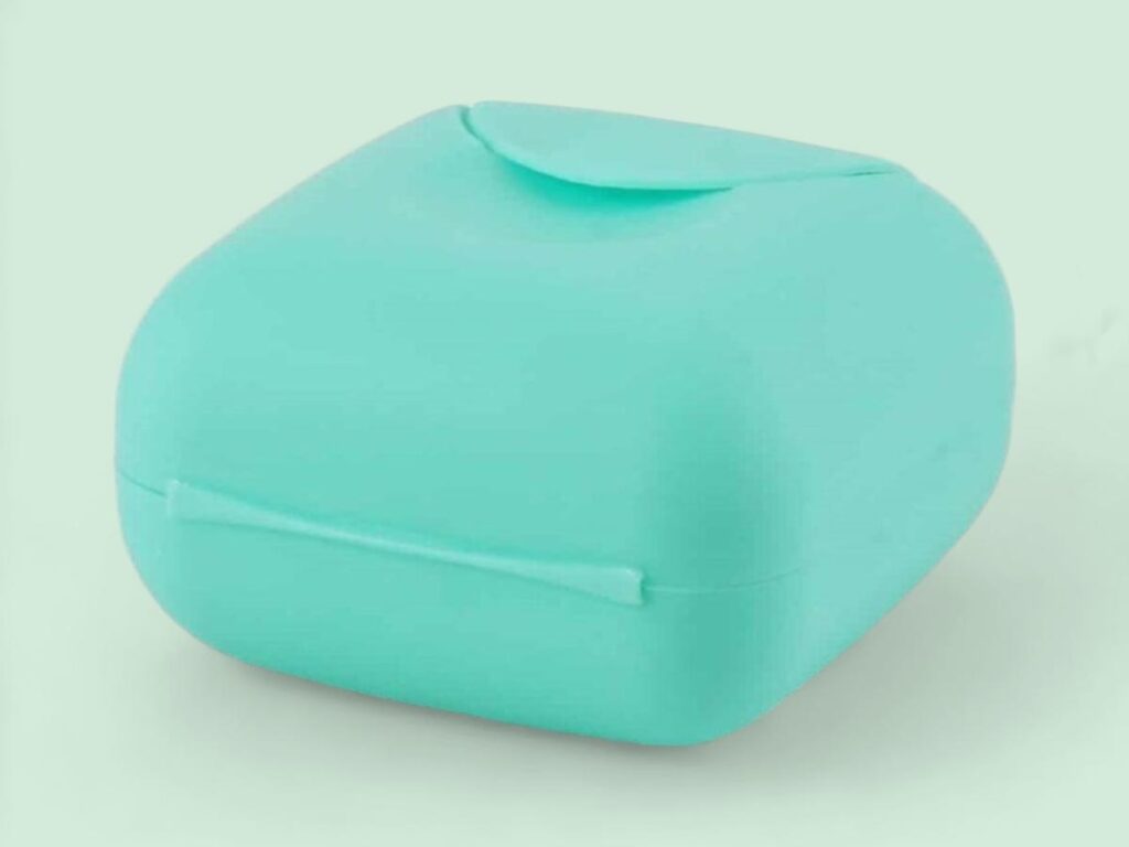 Inovat 2-Piece Small Plastic Soap Case Holder