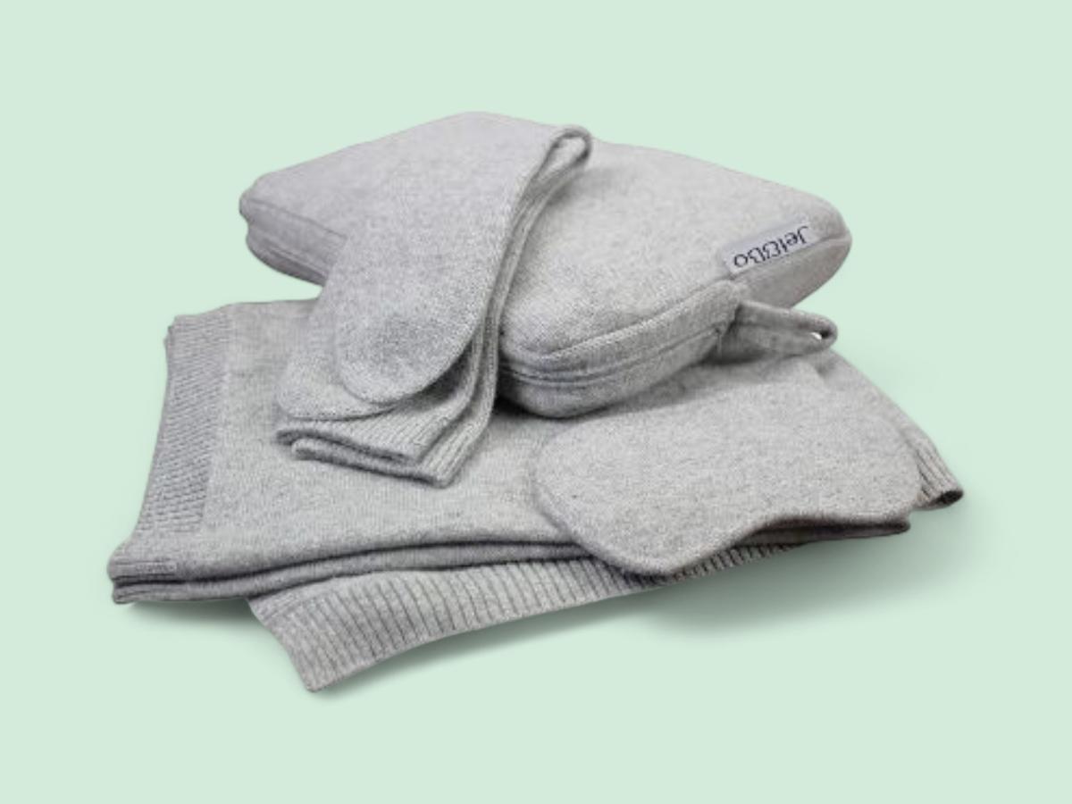 Jet&Bo 100% Pure Cashmere Travel Set
