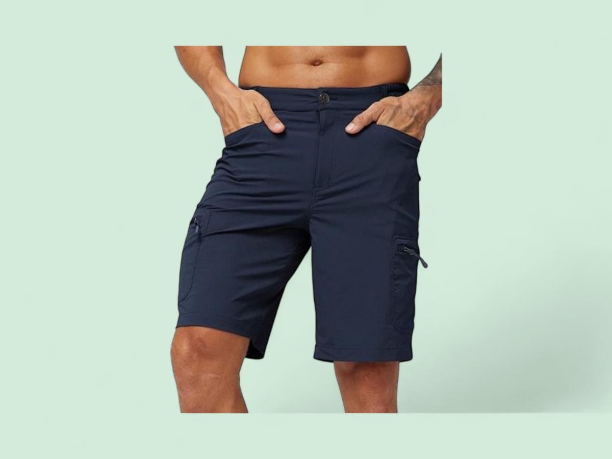MIER Men's Quick Dry Cargo Shorts