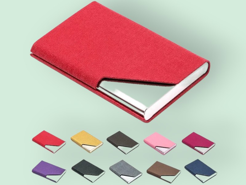 Padike business name card holder for professionals on the go, showcasing sleek design and functionality for organized networking. Ideal for travel agents and business executives.