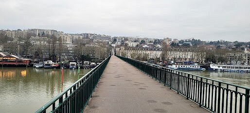 Passerelle de l'Avre bridge paris