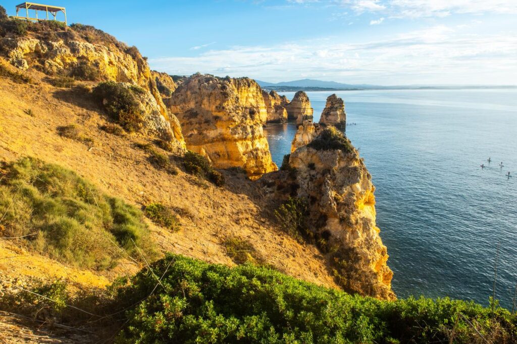 Ponta da Piedade Algarve Coastline Caves