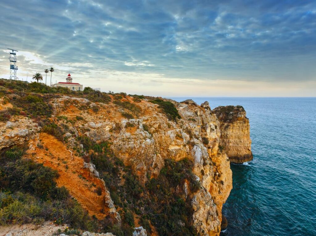 Ponta da Piedade Sunset Lighthouse View