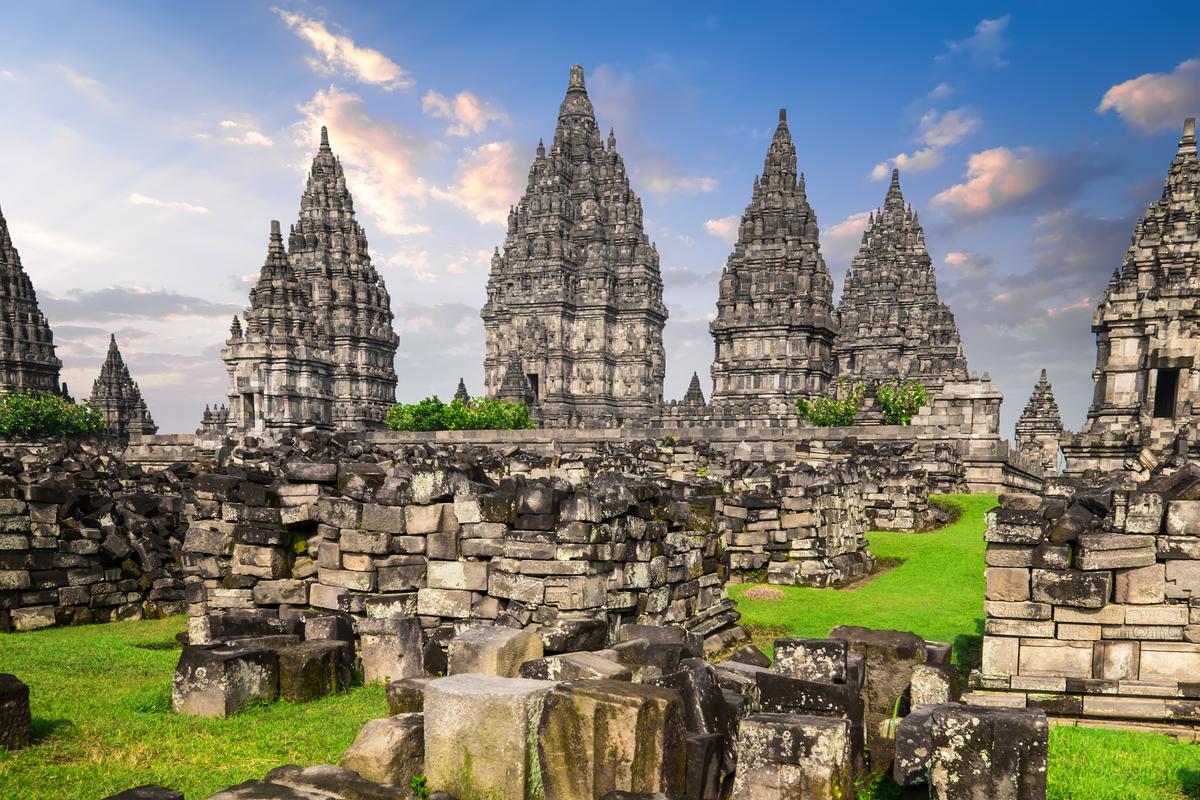 Prambanan Temple Ruins Java Indonesia